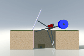 automazione per chiusura piscina